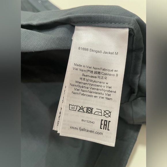 Fjälräven Men’s Skogsö Jacket in Dusk, Sz L - Picture 12 of 16